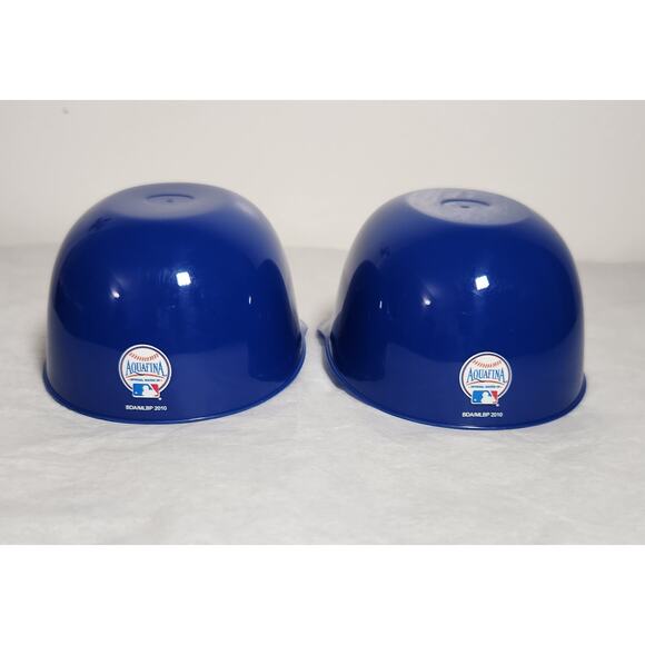 Los Angeles Dodgers Ice Cream Mini Baseball Helmet Aquafina 2010 New Open Box - Picture 2 of 4